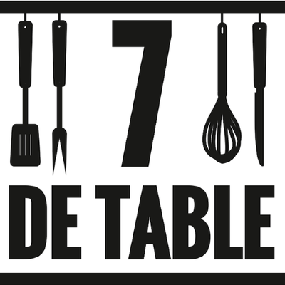 7 de table